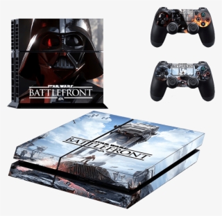 Playstation 4 Phat Decal / Skin / Vinyl - Ps4 Star Wars Battlefront Skin #8134085