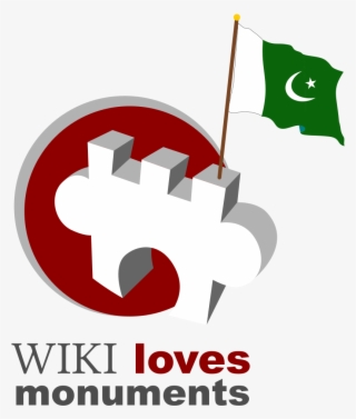 Pakistan Flag On Wlm Logo - Loves Monuments #8134149