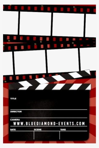 Movie Theme Director 4 Image Strip Landscape #8135723