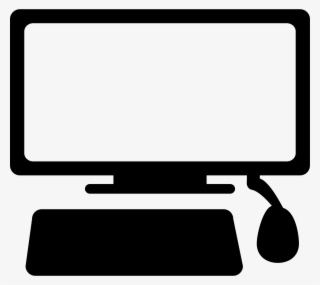 Monitor Keyboard And Mouse Comments - Computer And Mouse Png #8135799
