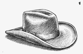Cowboy Hat - Drawing #8135924