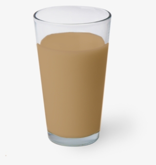 1/2 Pint Chocolate Milk - Glass Of Chocolate Milk Png #8136392