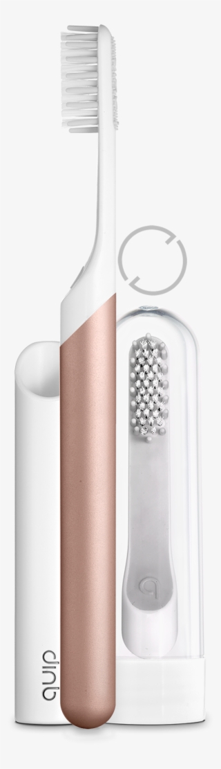 Copper Metal Electric Toothbrush - Rose Gold Quip Toothbrush #8136718