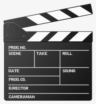 Clapperboard Sticker - Graphic Design #8137990