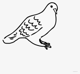 Love Doves Animal Free Black White Clipart Images Clipartblack - Clip Art #8138032