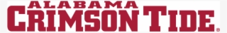 Alabama Crimson Tide Iron On Stickers And Peel-off - Graphics #8138162