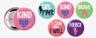 Grl Pwr Buttons - Badge #8138594