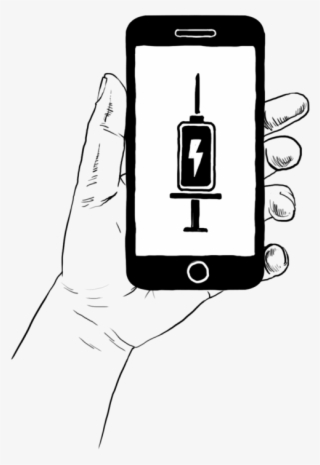 Cell Phone Stress - Cell Phones Addiction Png #8138826