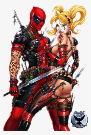 Or - Deadpool And Harley Quinn Meme #8138836