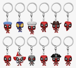 Funko Pocket Pop Keychains Marvel Deadpool - Funko Pop Keychain Deadpool #8138907