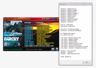 Far Cry 3 Trainer #8139527