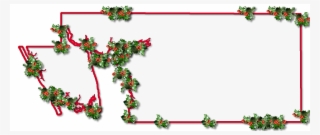 Inner Drop Shadow, And Randomly Placed Holly Leaves #8140411