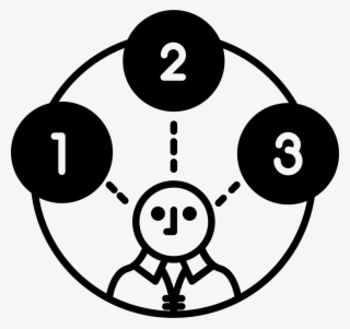 Business Man Thinking Of Several Options Comments - Several Options #8140612