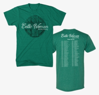 Green Homecoming Tour Tee - Celtic Woman Shirts #8140691
