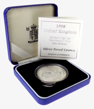Pre-owned 1998 Uk Prince Of Wales 50th Birthday Silver - Coin #8140697