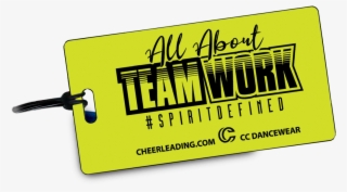 All About Teamwork Bag Tag - Parallel #8141639