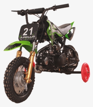 Free Png Download Gas Dirt Bikes With Training Wheels - Dirt Bike 70cc Semi Automatic #8143201