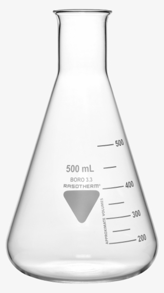 Rasotherm® Erlenmeyer Flasks, Narrow Neck, Kimax , - Still Life Photography #8143423