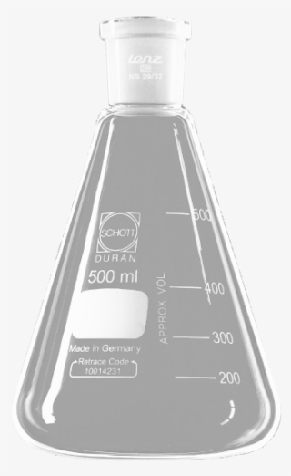 Erlenmeyer-flask With Ground Joint, Ns 24/29, 300 Ml - Glass Bottle #8143531