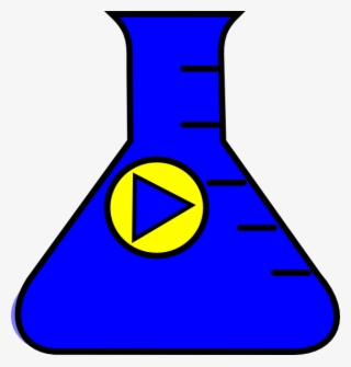 How To Set Use Flask Erlenmeyer Start Blue Svg Vector #8143783