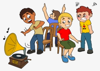 Game Clipart Musical Chair - Musical Chair Game Clipart #8144393