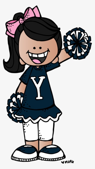 Sheet Music Clipart Melonheadz - Melonheadz Cheerleader #8144589