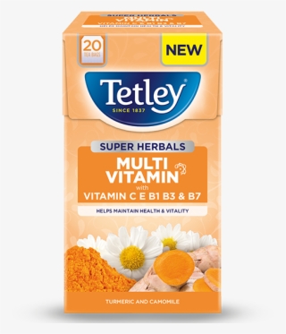 Tetley Super Herbals Multivitamin Turmeric And Camomile - Chamomile #8144801