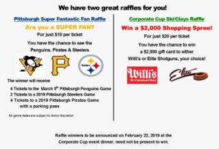 We Have 2 Great Raffles For You Pittsburgh Super Fantastic - Pittsburgh Steelers #8145289