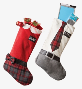 Plaid Wool Missionary Stocking - Sock #8145319