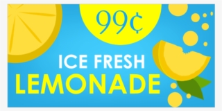 One Dollar Lemonade Stand Vinyl Banner - Banner Lemonade #8145571