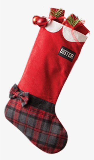 Plaid Wool Missionary Stocking - Sock #8145742