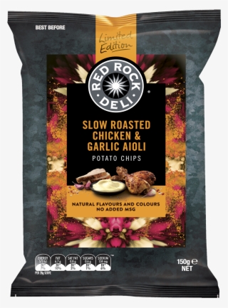 Red Rock Deli Chicken & Garlic Aioli 150g - Red Rock Deli Thai Chilli And Lime #8146011