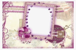 Moldura Para Fotos Flores - Flowers Frame For Photoshop #8146116