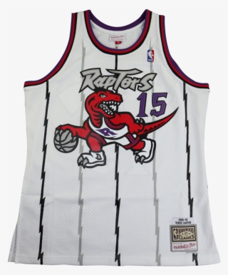 Vince Carter Raptors Jersey Mitchell And Ness White #8146292