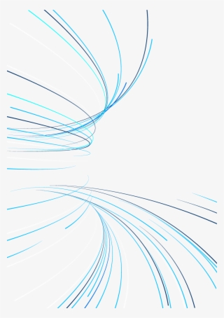 Blue And Light Hand-drawn Vector Science Line Clipart - 透明 線條 #8146368