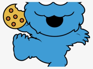 Cookie Monster Clipart Mouth - Monstruo De Las Galletas Dibujo #8146401