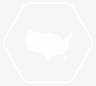 Us - Map Of The United States Black Background #8146763