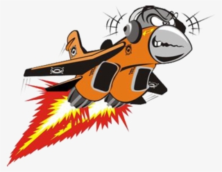 Aircraft Fighter Space Ship - Cartoon Fighter Jet #8147272