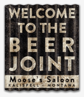 View Zoom Welcome To The Beer Joint - Circle #8147769