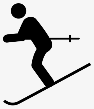 Png File Svg - Skiing Icon Vector #8148231