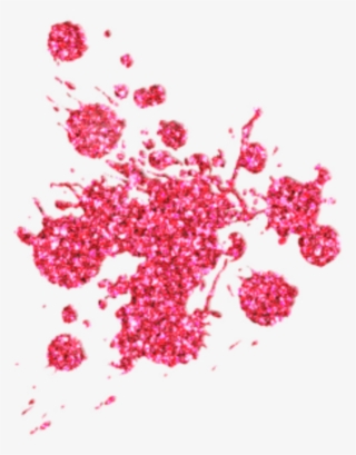 Glitter Sticker - Glitter Blood Splatter Png #8148489