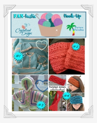 Fan Tastic Hook Up Crochet Link Party By Pattern Paradise - Knitting #8149517
