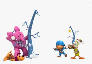 Gifs Y Fondos De Pocoyo - Pocoyo Con Frio #8149756