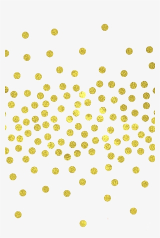 Dots Stickers Freetoedit Report Abuse - Gold Polka Dots Png #8150248