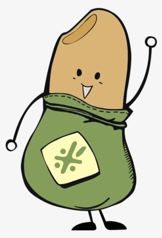 Food Brown Cute Baby Transprent - Rice Grain Cartoon #8150757