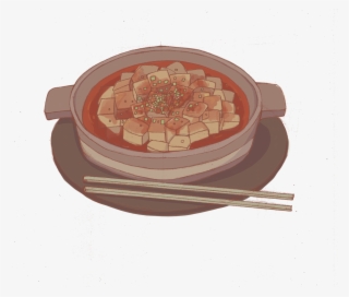 Hand Drawn Food Mapo Tofu Casserole Png And Psd - Food #8150822