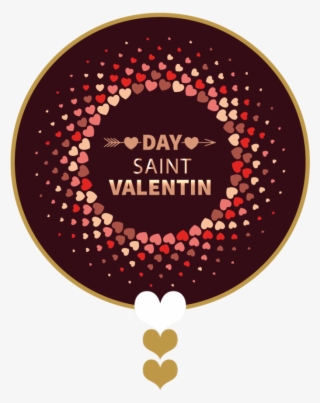 St Valentin Rond - Valentine's Day #8150828