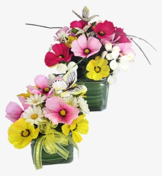 Silk Poppies & Daisies - Bouquet #8152329