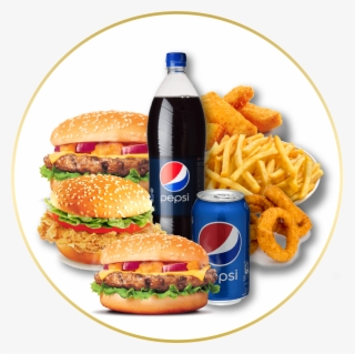 14- Menú Hamburguesa - Junk Food #8152511