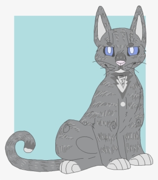 Sorry I Never Got Around To Drawing My Best Boy Lionblaze - Domestic Short-haired Cat #8153914